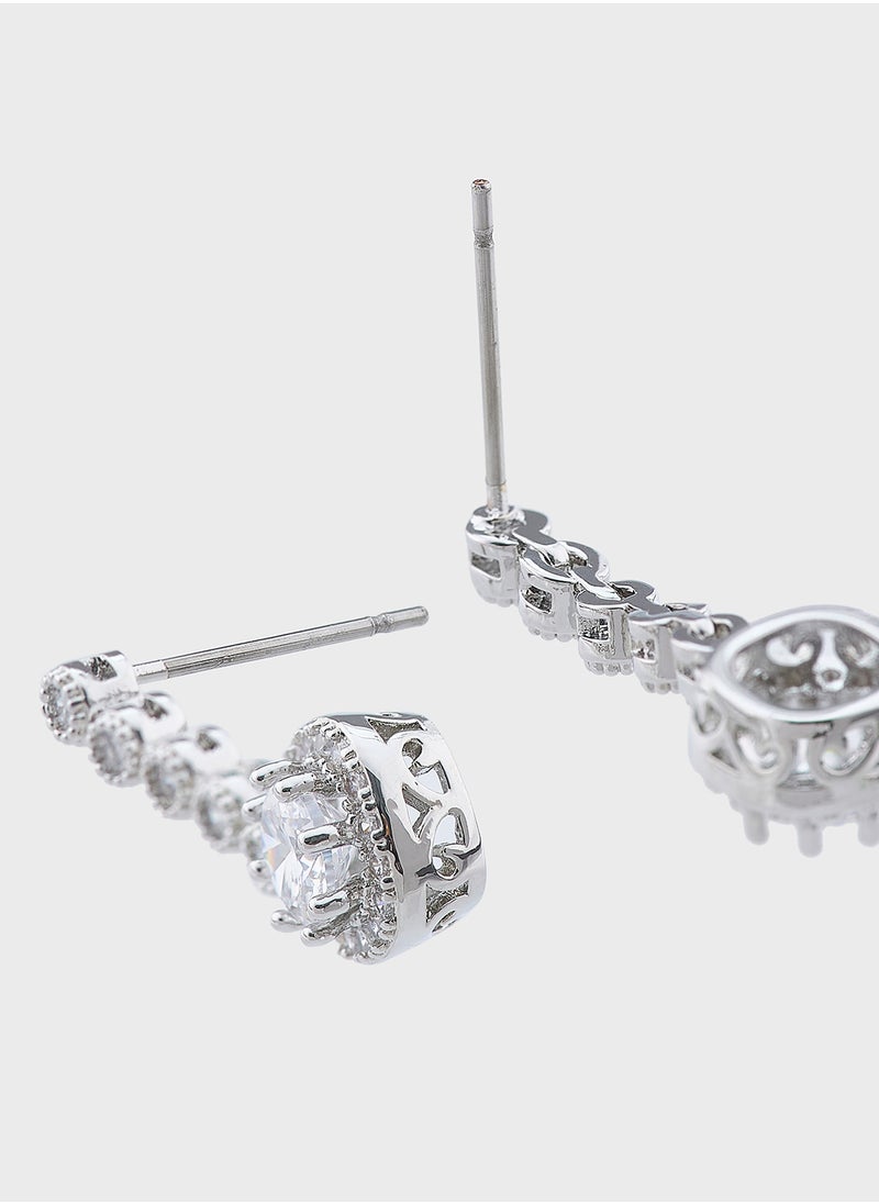 Ella Limited Edition - Dimante Dropearrings - Image 1