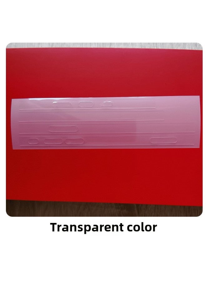 For Iphone Apple 16e/15/14/13promax Transparent Invisible Side Film HD Explosion-proof Frame Film-Color:Transparent Hydrogel Film (bare Film)-Size:Apple 15plus Frame Film  - Image 1