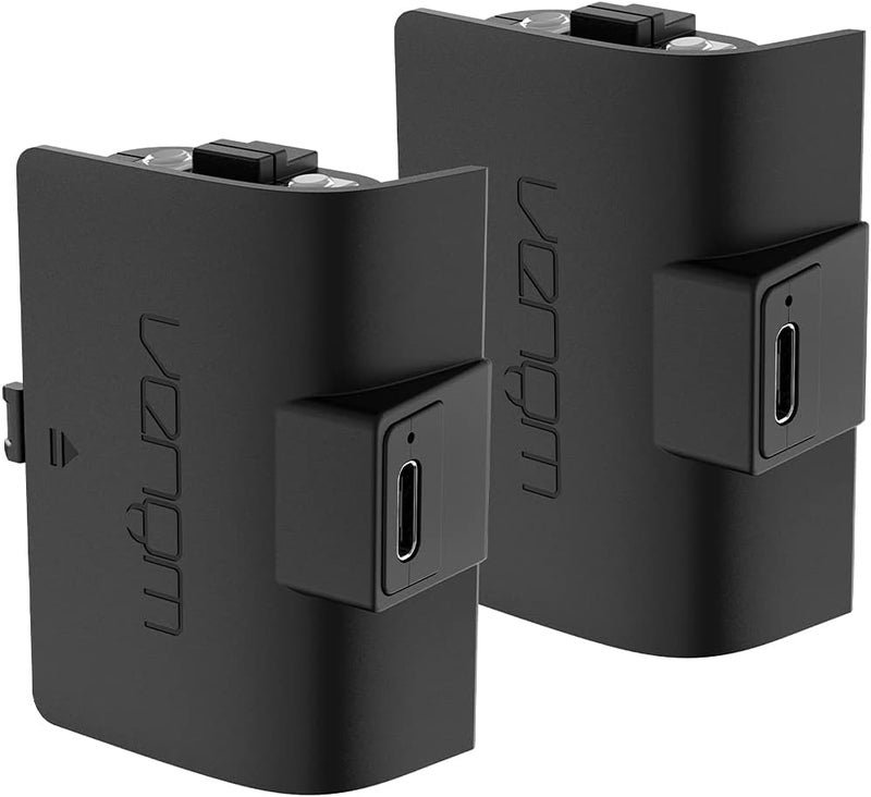 Venom High Capacity 1100mAh Rechargeable Battery Twin Pack - Black (Xbox Series X & S/Xbox One) - Image 4