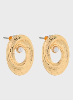 ELLA Essential Stud Pearl Earrings  - Image 1