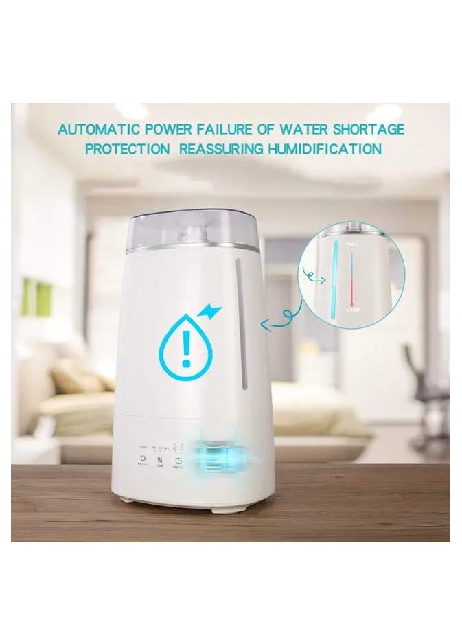 Generic - Cool Mist Bedroom Humidifier with 3.2L Top Fill Container for Essential Oils and 7 Color Touch Control, Ultrasonic Humidifier with Warm and Cool Water - Image 1