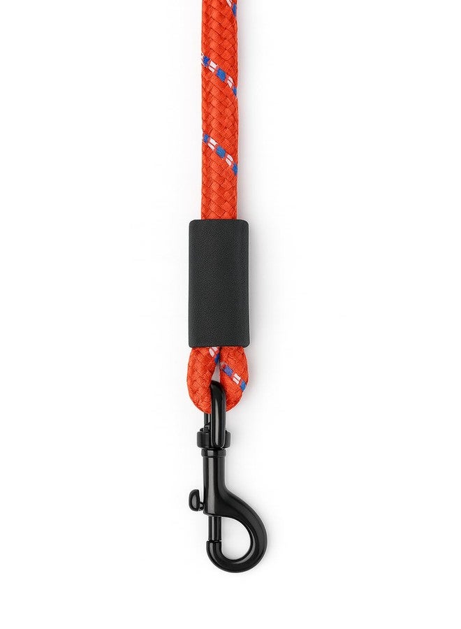Zigly Lifestyle Reflective Rope Dog Leash - M (15mm) - Red | Durable Training Rope Leash for Medium Dogs| Lightweight, Comfortable Grip Strong Leash for Daily Walks - Image 4