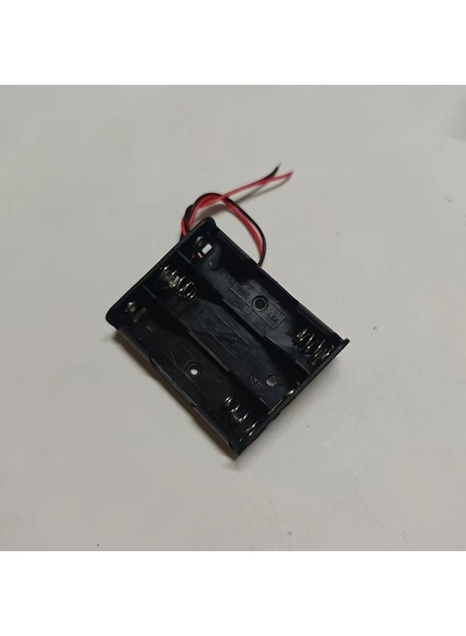 3 AA Battery Wire Box Uncovered Electronic Storage Compact Design Easy Organization - Image 5