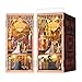 MiniCity DIY Book Nook Kit for Adults 3D Wooden Puzzle Bookend Bookshelf Insert Decor with LED Light and Dust Cover Phantom of The Opera - Image 2