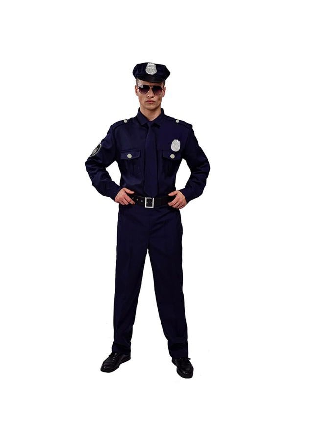 KalcyKizz Adult Police Costume for men - Image 2