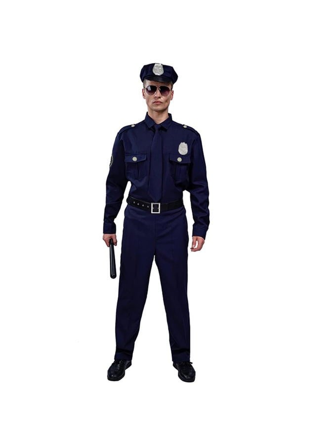 KalcyKizz Adult Police Costume for men - Image 1