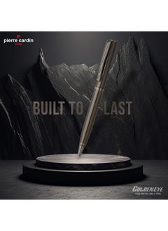 pierre cardin Golden Eye Gun Metal Premium Ball Pen With Twist Mechanism | Elegant Gun Metal Trims & Stylish Looks | Ideal For Christmas, New Year & Corporate Gifting  - Image 4