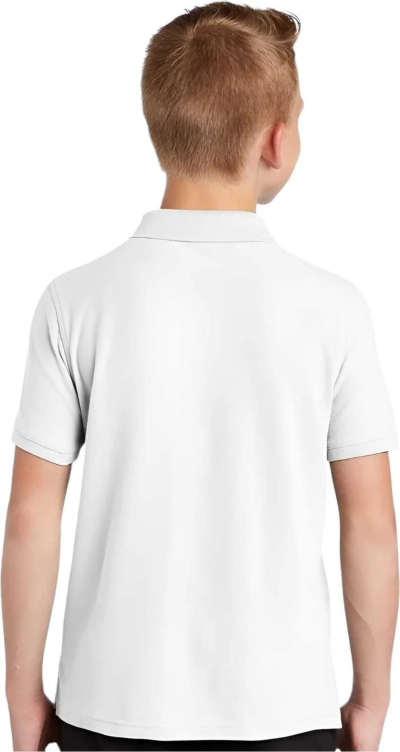 تيزجيلسين 3-Piece Boys Cotton Polo Collar T-Shirt Daily and School Uniform School T-Shirt