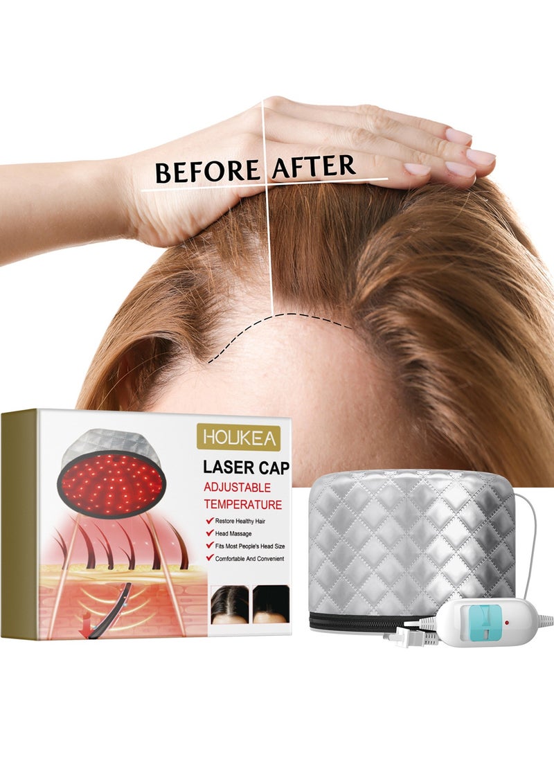 Generic Portable Thermal Steam Hair Cap - At-Home Deep Conditioning Treatment for Healthy Hair Growth & Repair  - Image 2