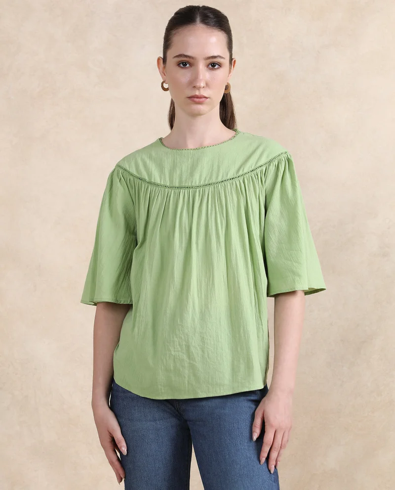 Rareism Women's Raglan Sleeve Top
