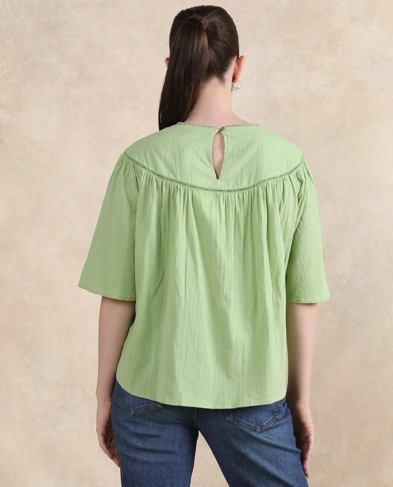 Rareism Women's Raglan Sleeve Top