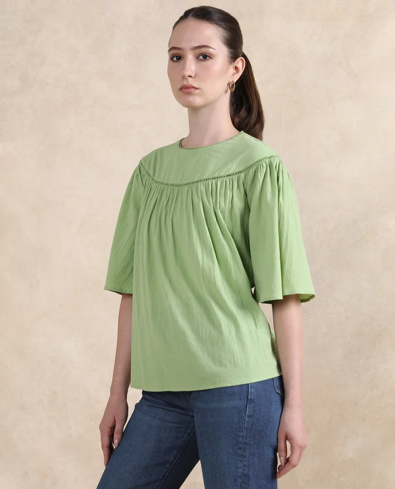 Rareism Women's Raglan Sleeve Top