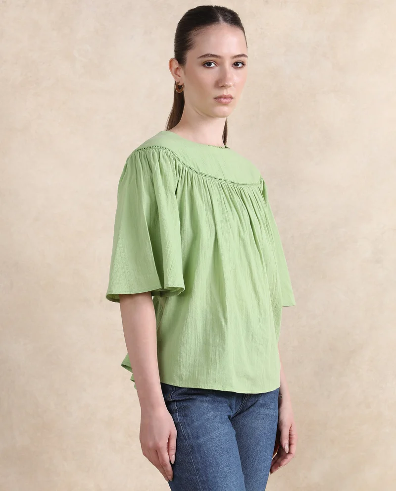 Rareism Women's Raglan Sleeve Top