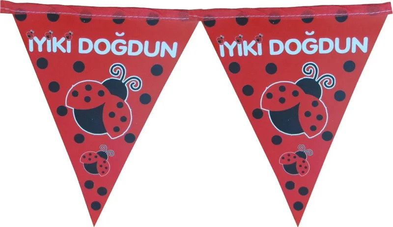 Partioutlet Ladybug Streamer