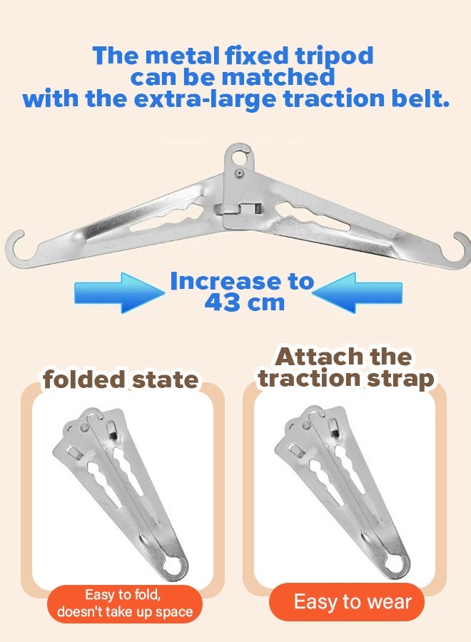 Yonghui factory cervical traction device household stretching medical suspension vertebra neck treatment device neck pain correction frame - Image 2