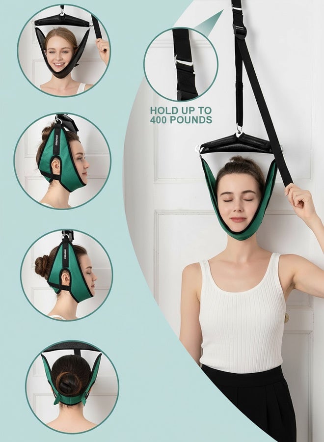 Yonghui factory cervical traction device household stretching medical suspension vertebra neck treatment device neck pain correction frame - Image 1