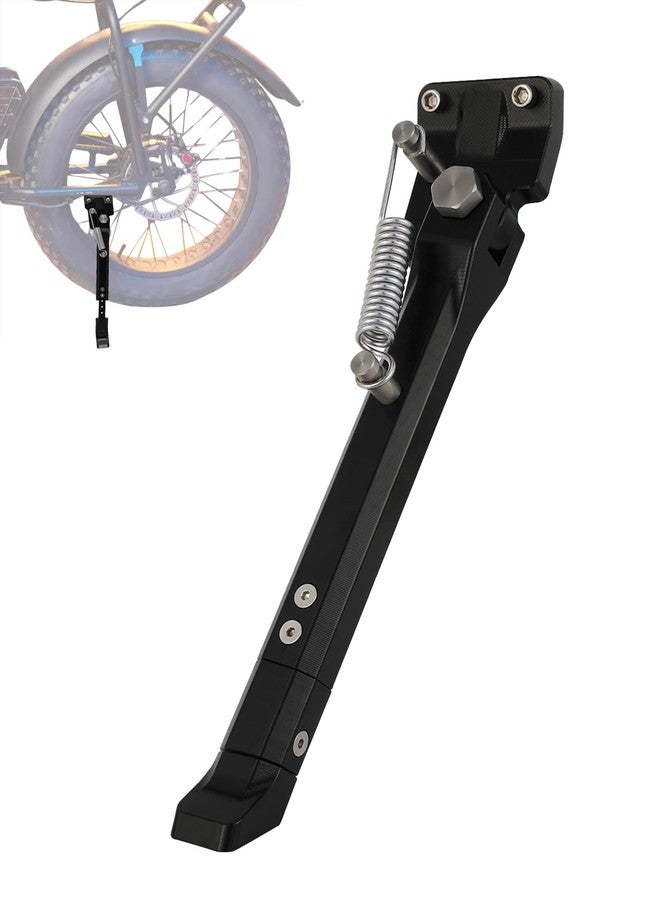 BAOUFF Kickstand for Super 73 S,CNC Aluminum Adjuster Side Kick Stand for Super73 S1/Super73 S2-Black - Image 1
