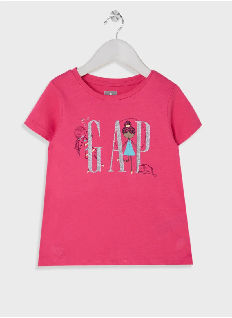 جاب Gap Logo T-Shirt For Toddlers