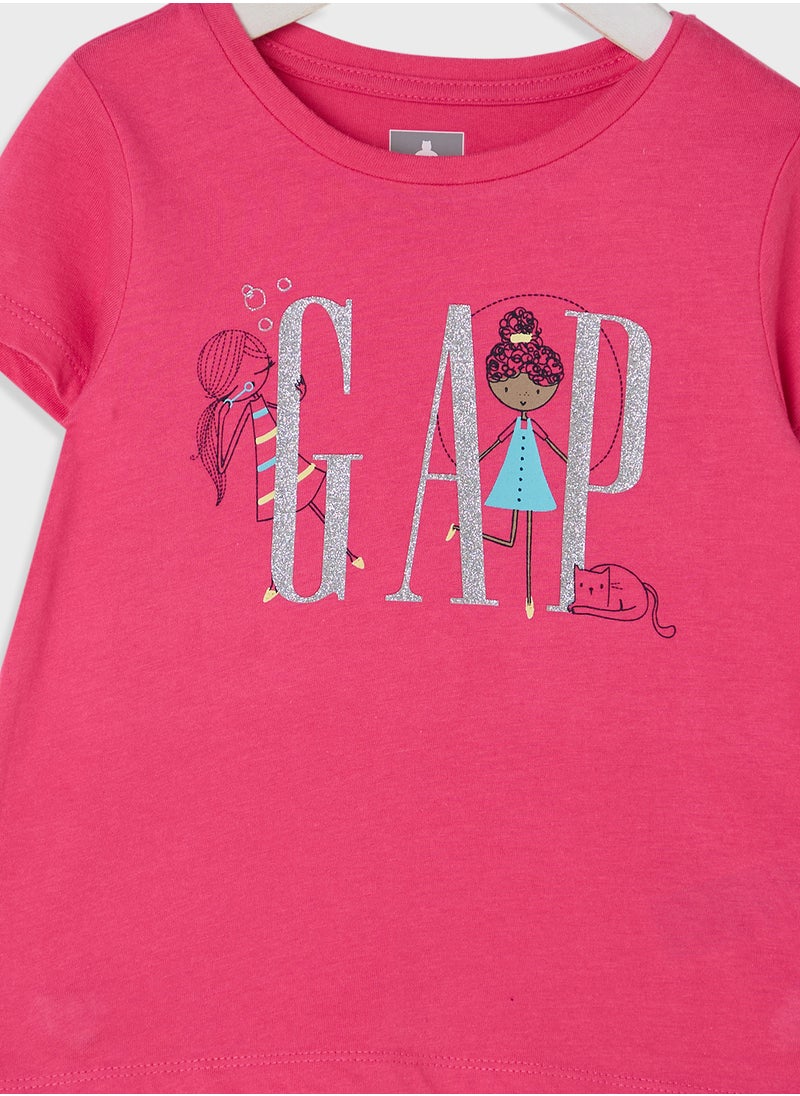 GAP Gap Logo T-Shirt For Toddlers  - Image 3
