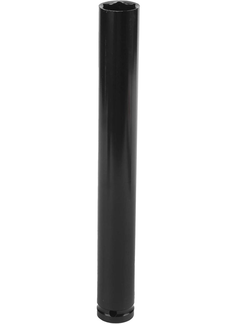 GGOOT Electronic Hex Socket Extended Hex Socket 200mm, Black Phosphate Coated Carbon Steel, 19mm Electronic Hex Socket for Electric Drills, Hardware Tools  - Image 2