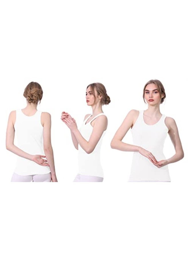 DICE - Dice Pack of 3 Bundle DW115/01 S/16 P*3 Solid TankTop Cut White - Image 1