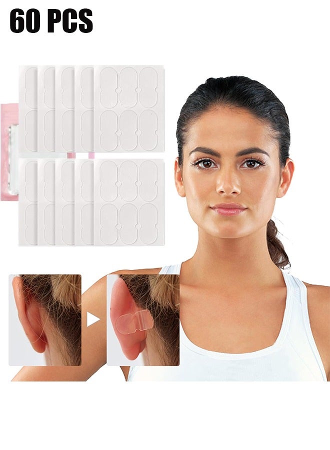 HY 60 Pcs Cosmetic Ear Correctors Invisible Earring Support Instant Correction for Prominent Ears Stickers for Men Women Baby - Image 1