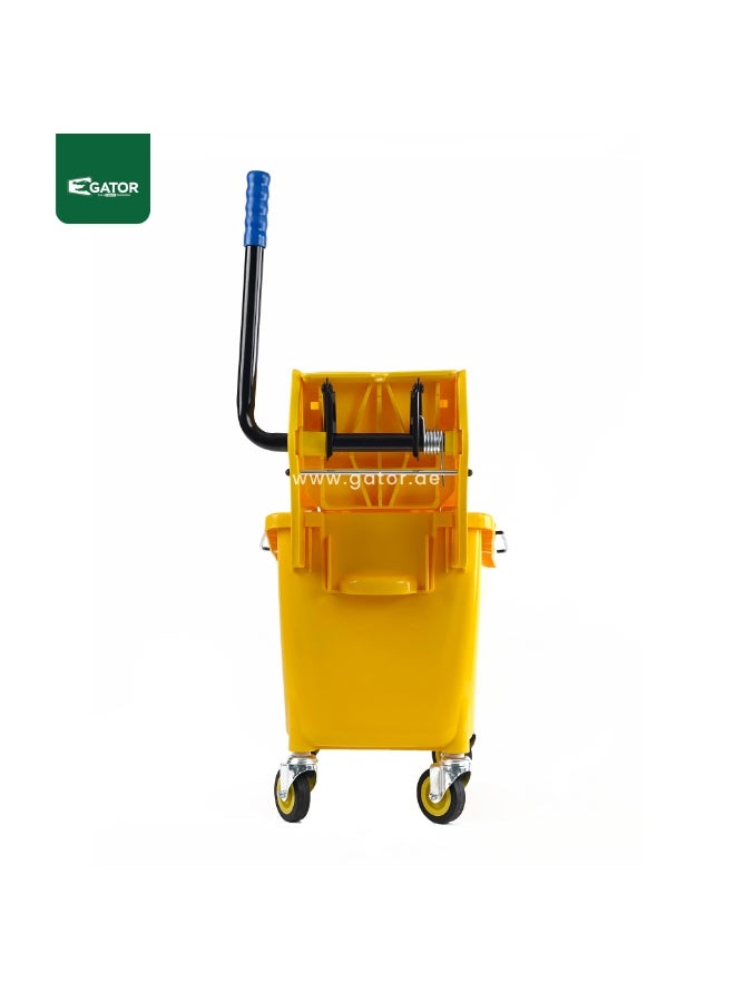 جاتور عربة عصر فاخرة سعة 32 لترًا باللون الأصفر - Image 2
