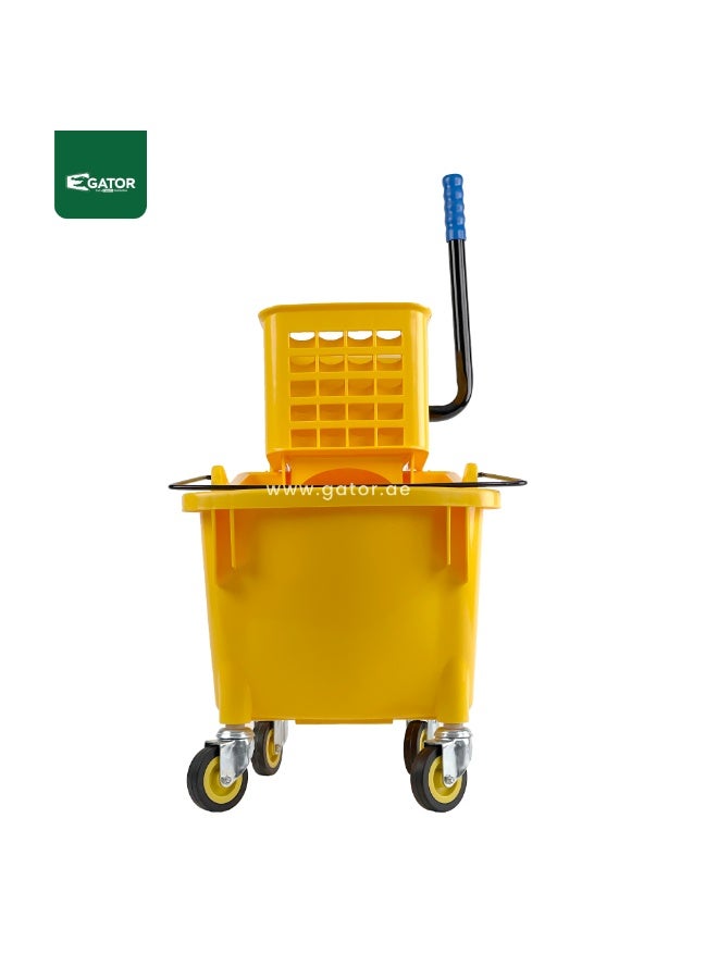 جاتور عربة عصر فاخرة سعة 32 لترًا باللون الأصفر - Image 1