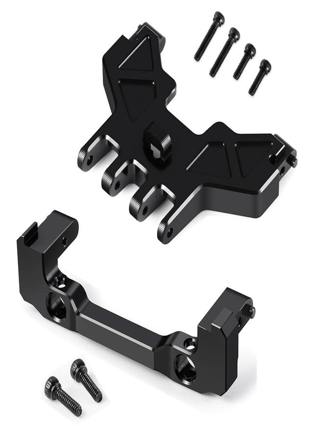 MOHERO CNC RC Front Bumper Mount & Rear Shell Mount for SCX24 GX470 1/24 RC Crawler Car Upgrade Parts - Image 1
