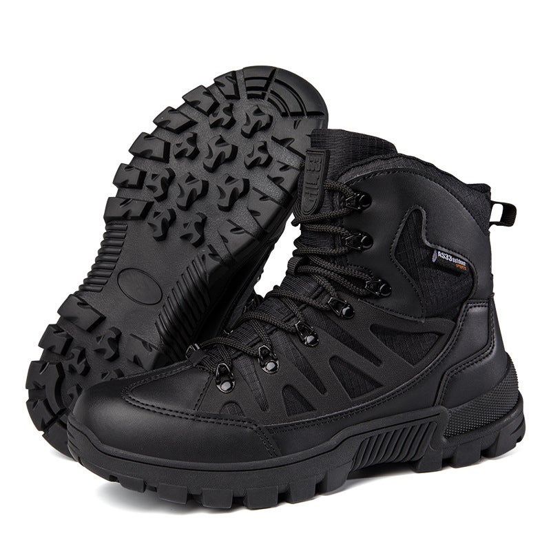 Large Size Tactical Boots Hiking Boots Men'S Training Boots Outdoor Hiking Boots Desert Boots Military Boots Military Boots - Image 1
