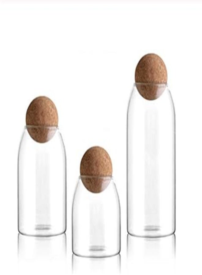 AKDC Anchor Multifunctional Sealed Can With Cork Lid (3 Pieces) - Image 5