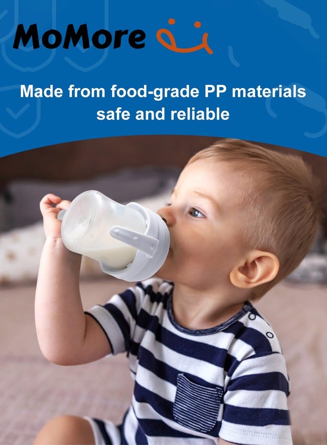 Momore Natural Slow Flow Feeding Bottle For Baby 0M+, 150ml - Image 2