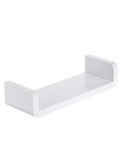 Perfii Plastic Bathroom Shelf for Shower Kitchen Bedroom and Toilet with Self Adhesive Wall Mount  - Image 1