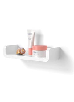 Perfii Plastic Bathroom Shelf for Shower Kitchen Bedroom and Toilet with Self Adhesive Wall Mount  - Image 3