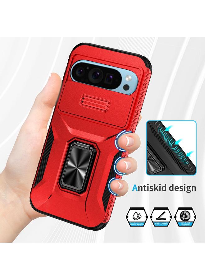 S-TOP Case For Google Pixel 9 / Pixel 9 Pro Sliding Camshield Holder Phone Case - Image 3