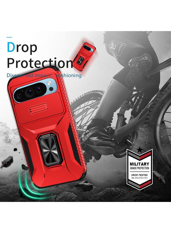 S-TOP Case For Google Pixel 9 / Pixel 9 Pro Sliding Camshield Holder Phone Case - Image 4
