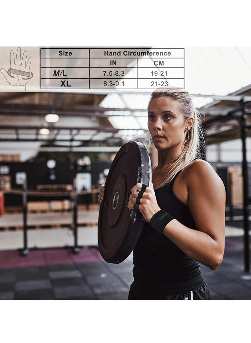 KASTWAVE Ventilated Gym Workout Gloves Cross Training Weightlifting Gloves with Built-in Wrist Wrap Support for Men and Women | Non-Slip Silicone Padding, Palm Protection & Wrist Protection - Image 3