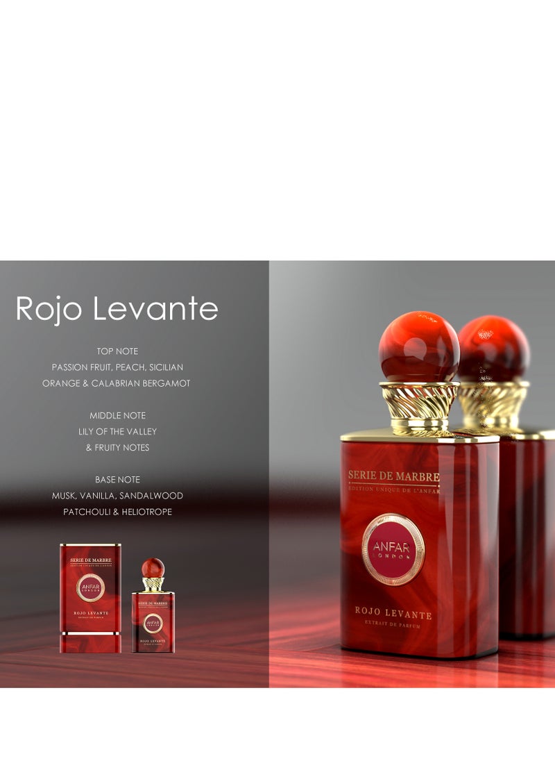 Anfar Afar london-Rojo Levante Extrait De Parfum Spray Women-3.4  - Image 3