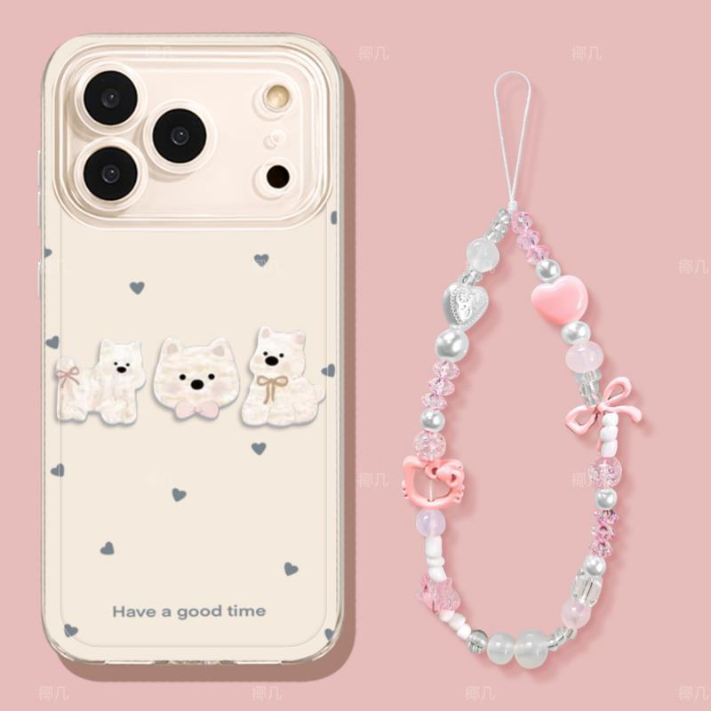 Cute Puppy Suitable for Apple 16Pro Mobile Phone Case 14 New Iphone15Promax Cartoon 13 Stylish 17 - Image 4