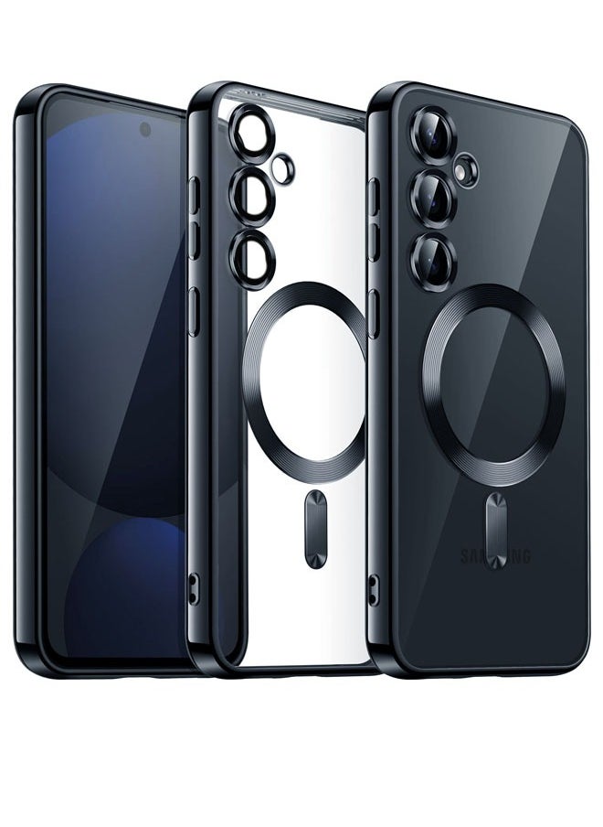 ZVEV غطاء حماية رقيق نحيف مضاد للاصفرار مضاد للصدمات لجهاز سامسونج جالاكسي S24 FE مع ميزة ماغسيف - Image 1