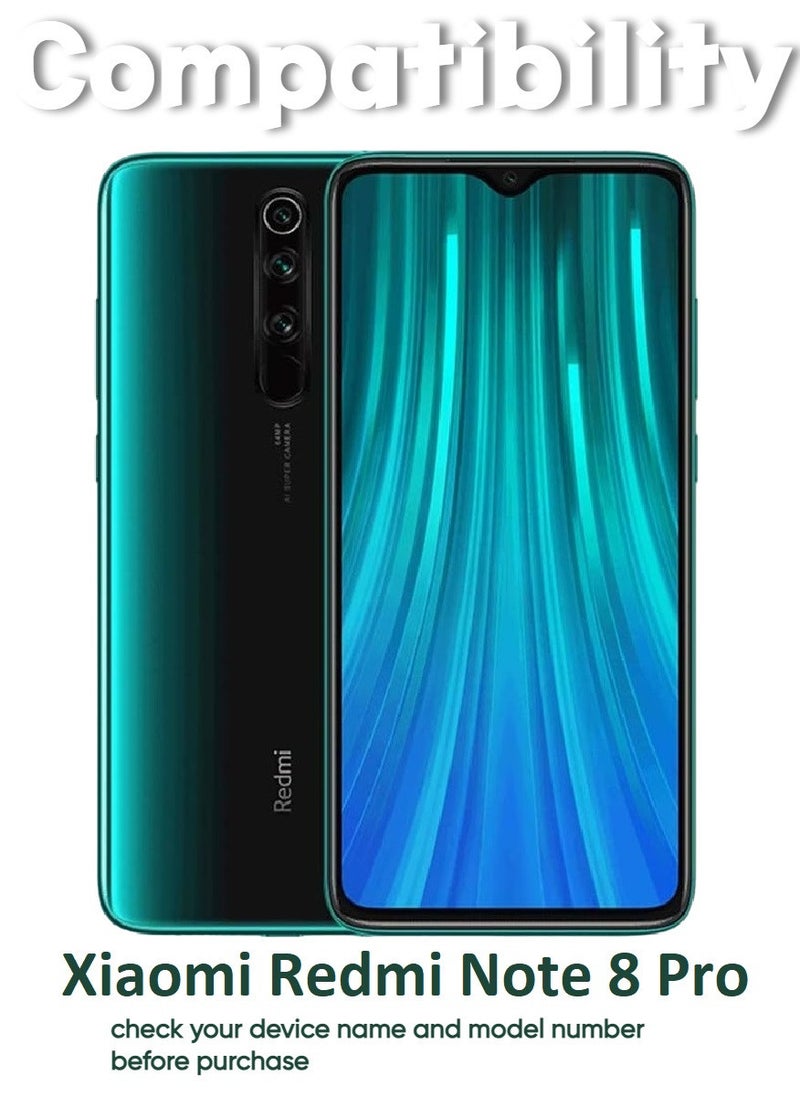 ACLIX 2 Pieces Antistatic ESD Dustproof Premium Quality High Definition Tempered Glass Screen Protector Designed For Xiaomi RedmiNote 8 Pro - Image 3