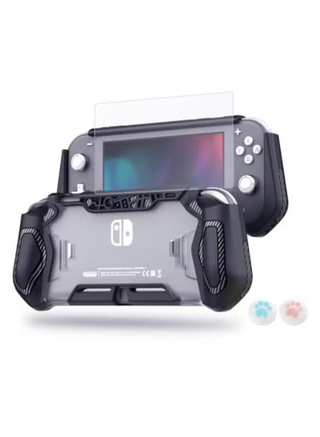 fantasize Smart Switch Lite Protective Case for Nintendo, Daily Gift Ergonomic Sturdy Full Protection Gift Idea with Thumb Grip Caps Sturdy Lite Case Full Protection Case for Family Happy Hours - Image 1