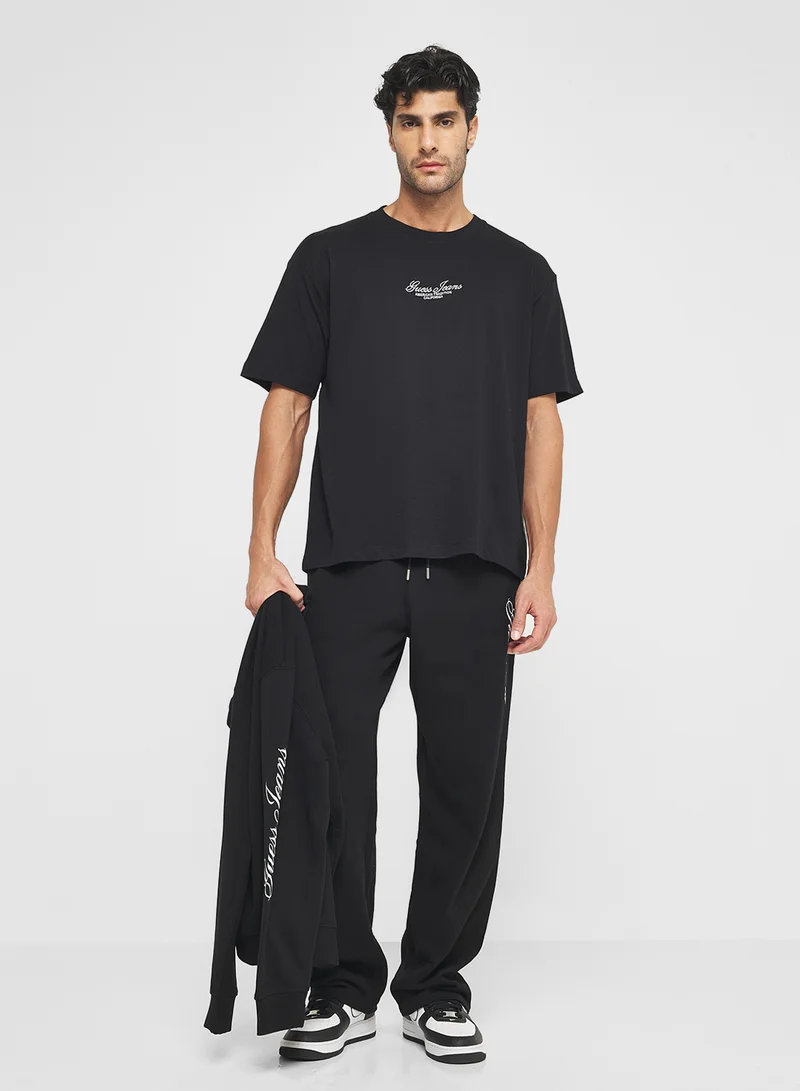 Guess Jeans Casual Crew Neck T-Shirt