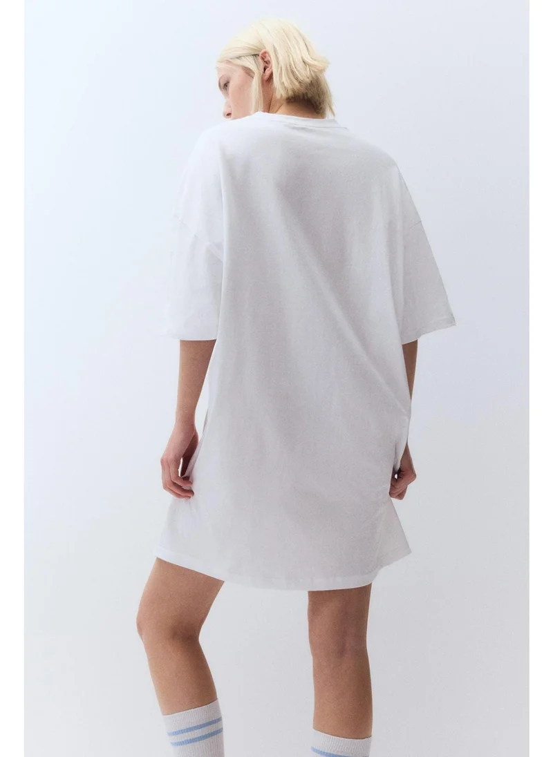 اتش اند ام Oversized T-shirt dress