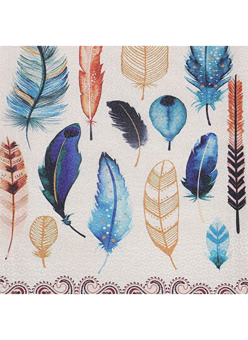 Kuber Industries Kuber Industries Wings Design Cotton 2 Pieces Bolster Cover Set CTKTC29758  - Image 5