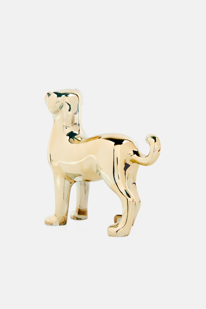 Baccarat Crystal Zodiac Gold Dog 2018 Figurine  - Image 3