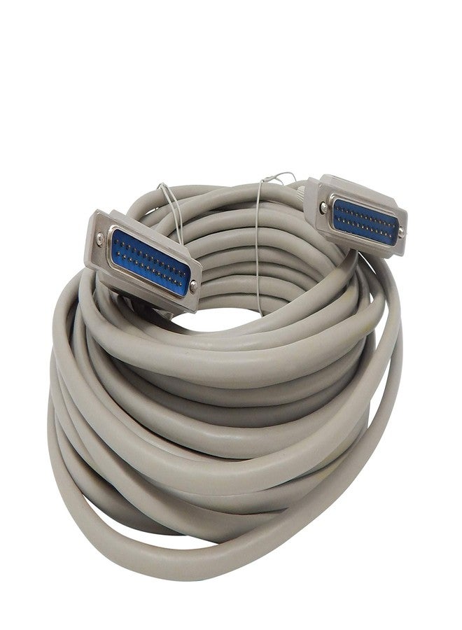 Your Cable Store 50 Foot DB25 25 Pin Serial Port Cable Male/Male RS232 - Image 1