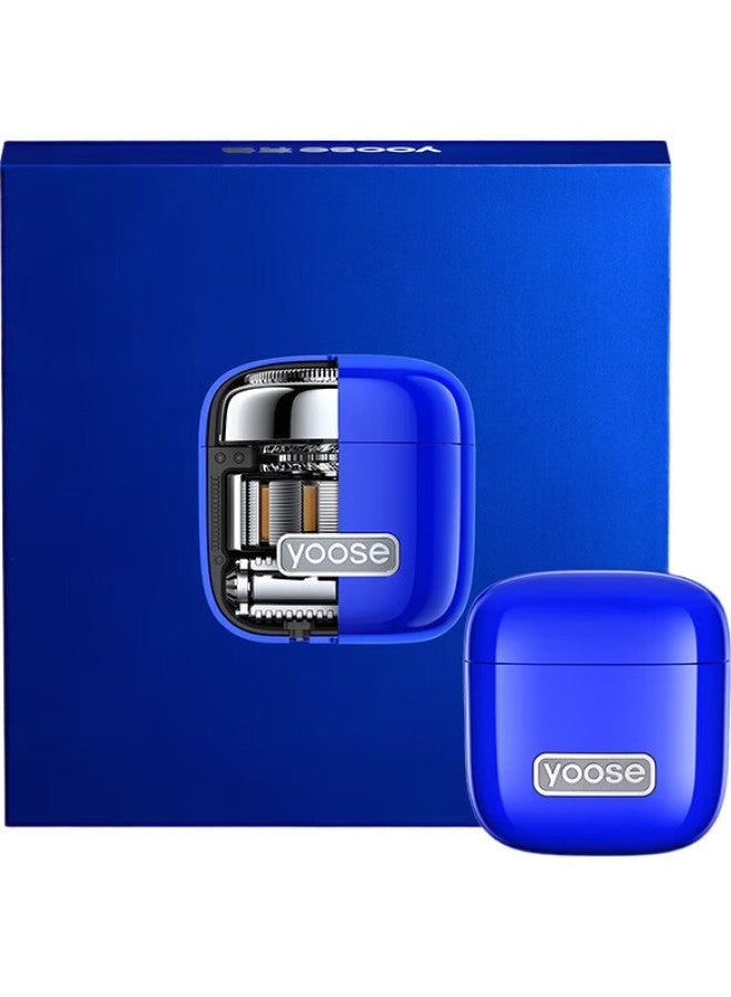 Yoose Electric Shaver Portable Two-In Nose Hair Trimmer And Razor Birthday Gift For Boyfriend Husband Valentine'S Day Gift Beard Trimmer Gift Box D1-T Klein Blue - Image 3