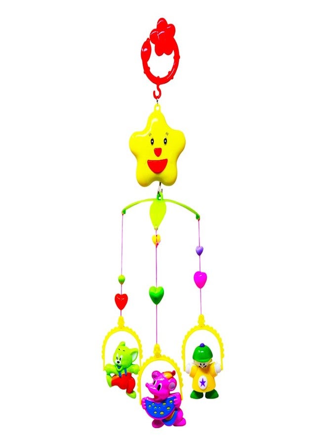 SIDAK Hormonius New Born Baby Toy Set for Kids Rattle Toys with Hanging Cartoons for Toddlers/Babies/Infants/Newborns (Multicolor) - Image 1