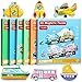 QimuMku Magnetic Puzzles for Kids Ages 13 Travel Toddler Puzzles Ages 24 Year Space Car Activities Toy for Boys Girls 35 yo Learning Magnet Gift for Road Trip - Image 2